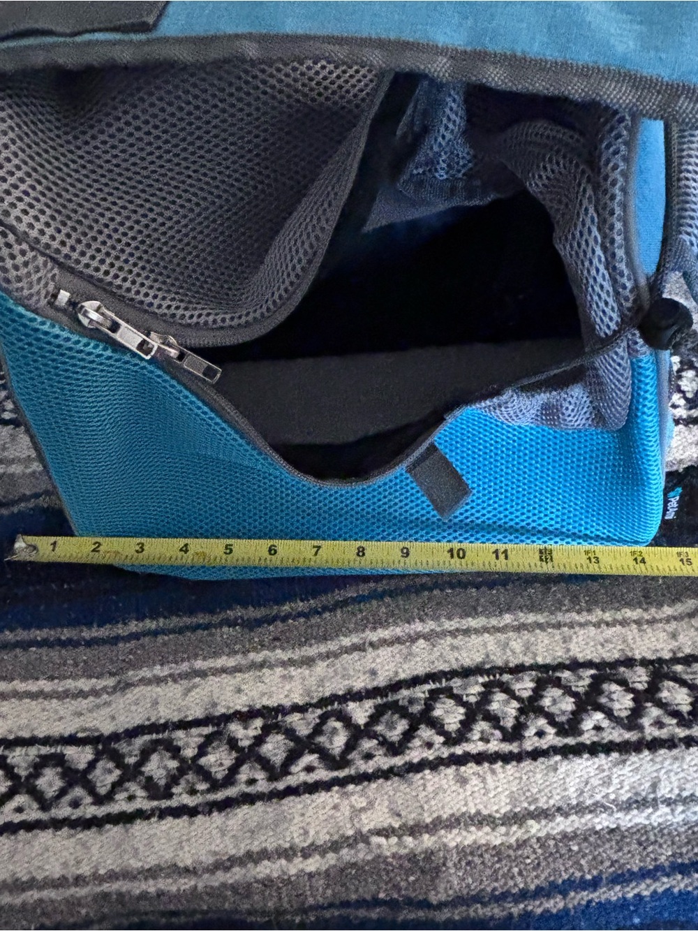 Blue Mesh Pet Sling Carrier - Picture 10 of 10